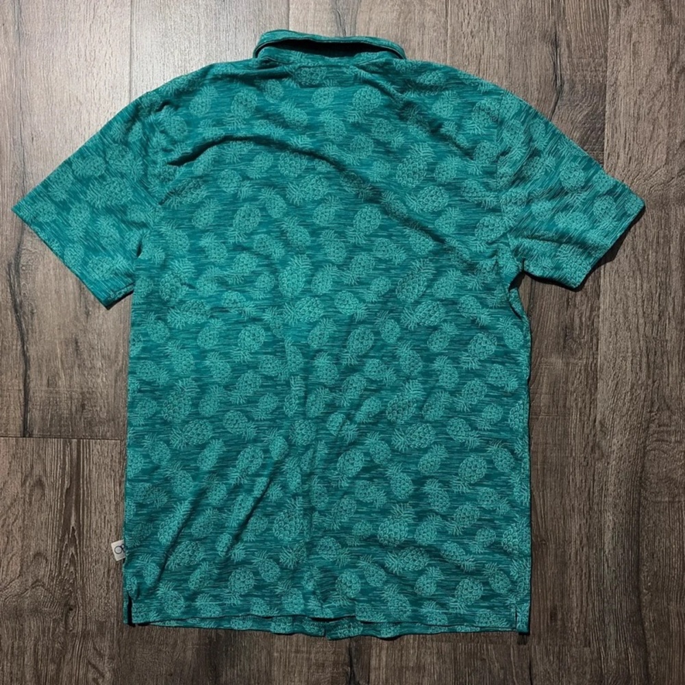OP Teal Green Short-Sleeve Button-Down Shirt - Picture 2 of 3